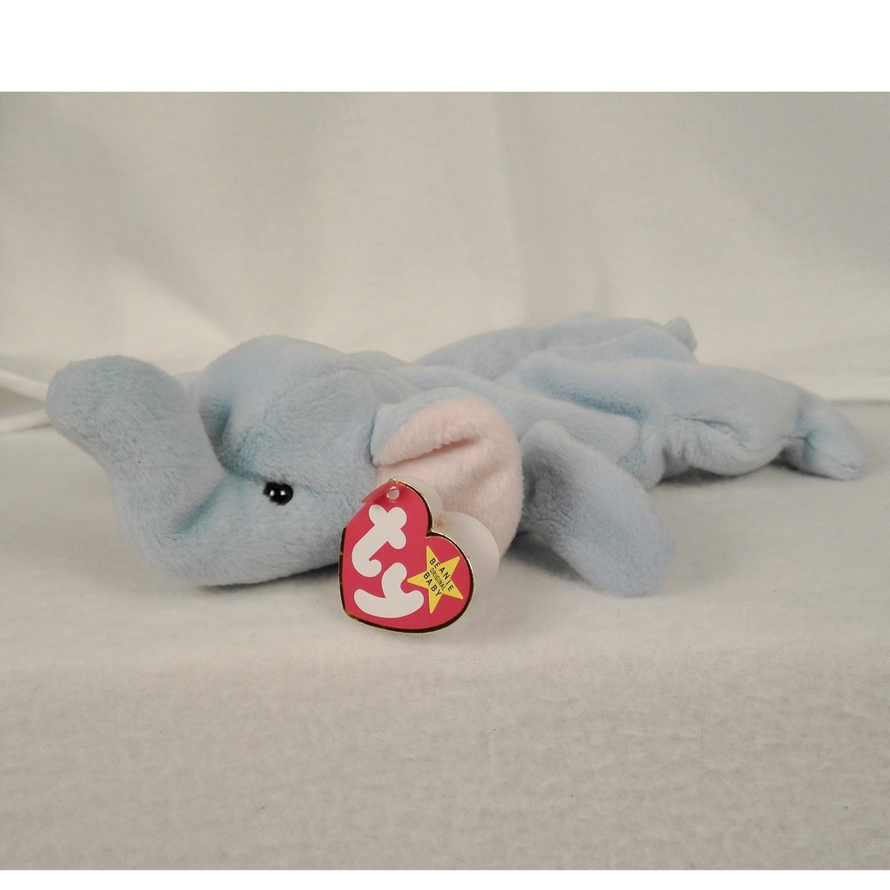 Vintage Ty‎ Beanie Baby Peanut the Elephant